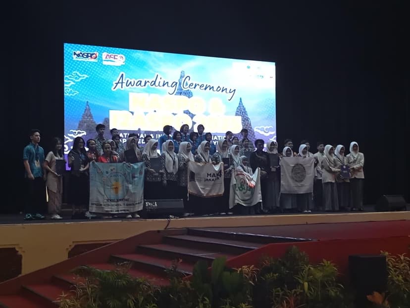 MAN 4 Jakarta Selatan Kembali Borong Prestasi pada Ajang I2ASPO dan NASPO 2025